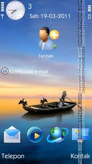 Скриншот темы Sea HD