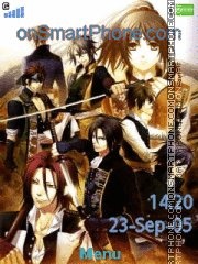 Hakuouki 01 es el tema de pantalla