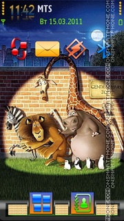 Madagascar 05 theme screenshot