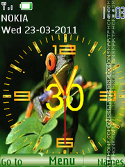 Frogling tema screenshot