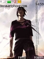 Capture d'écran Itachi Uchiha thème