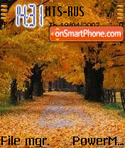 Autumn In America tema screenshot