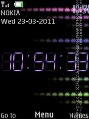 P.P.G. Clock tema screenshot
