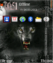 Wolfish smile es el tema de pantalla