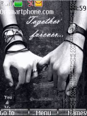 Скриншот темы Together forever