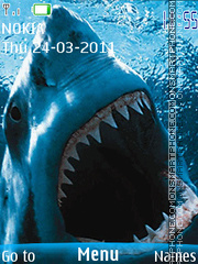 Sharks 01 theme screenshot