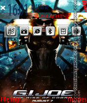 G.I.JOE tema screenshot