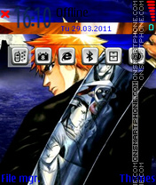 Bleach tema screenshot