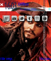 Jonhy Depp Theme-Screenshot