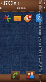 Denim tema screenshot