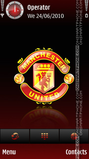 M united theme screenshot