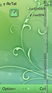 Abstract Green es el tema de pantalla