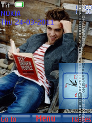 Edward Cullen 01 theme screenshot