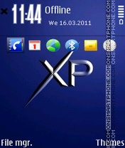 Xp by gray es el tema de pantalla