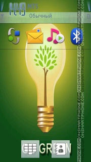 Go green tema screenshot