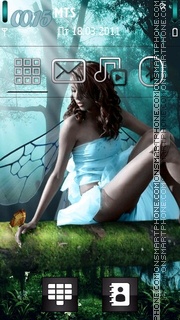 Forest Fairy 01 Theme-Screenshot