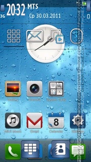 Iphone 4g theme screenshot