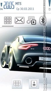 Audi R12 02 theme screenshot