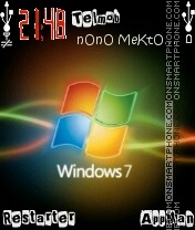 Скриншот темы Windows 7