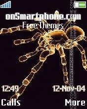 Spider tema screenshot