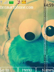 Скриншот темы Cookie Monster