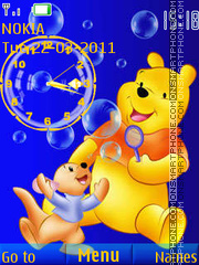 Winnie the pooh and kangoo Roo es el tema de pantalla