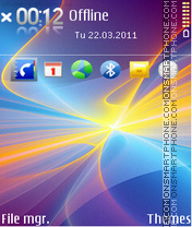 Flow 01 tema screenshot