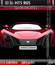 Marussia theme screenshot
