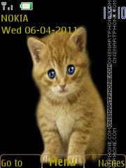 Ginger Kitten 02 Theme-Screenshot