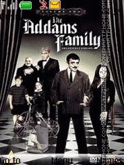 The Addams Family theme screenshot
