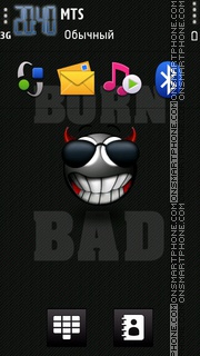 Born Bad 02 tema screenshot