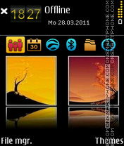 Beautiful Scene 02 tema screenshot