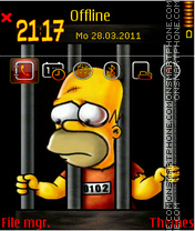 Homer 07 es el tema de pantalla