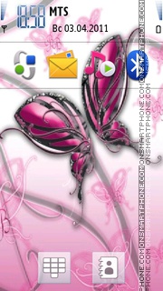 Butterfly Theme 03 tema screenshot