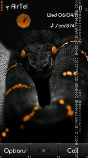 King Cobra theme screenshot