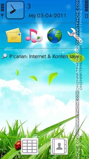 Summer theme screenshot