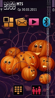 Скриншот темы Pumpkins 01