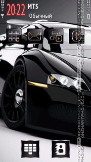 Bugatti 19 tema screenshot