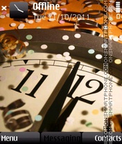 Clock tema screenshot