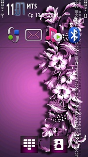 Violet theme screenshot