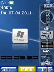 Se7en Sidebar Theme-Screenshot