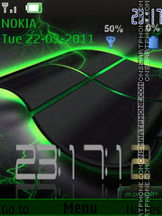 Capture d'écran Windows Mobile 2011 01 thème