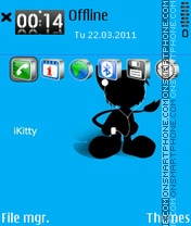 Kitty. es el tema de pantalla