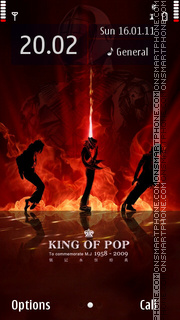 Michael Jackson 25 Theme-Screenshot