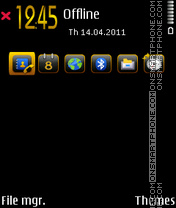 Gold Xpress es el tema de pantalla