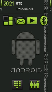 Скриншот темы Android V3