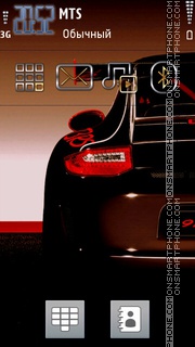 Carrera 911 theme screenshot