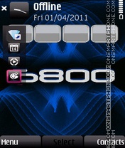 5800 tema screenshot