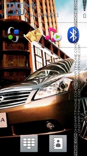 Capture d'écran Nissan Fuga thème