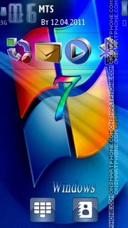 Window 7 3d tema screenshot